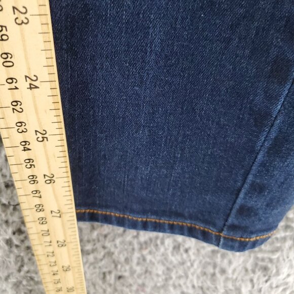 Old Navy Jeans Womens 16 Blue The Rockstar Mid-Rise Stretch Skinny - Picture 7 of 10